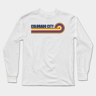 Colorado City Arizona horizontal sunset Long Sleeve T-Shirt